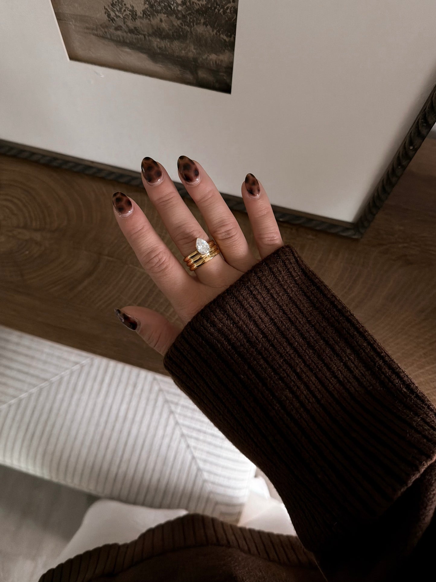 Olivia Gold Statment Ring