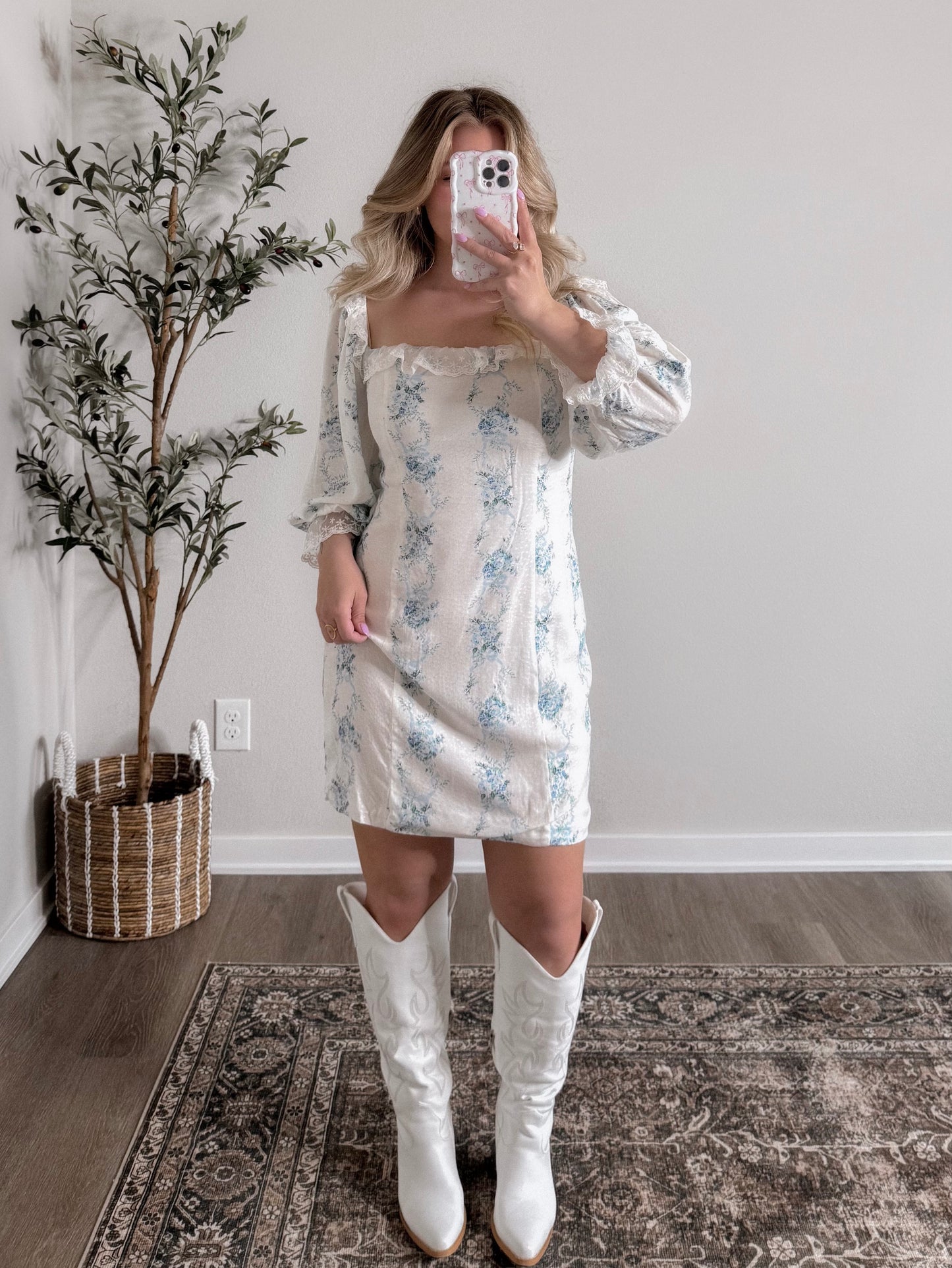 Arabella Floral Lace Dress