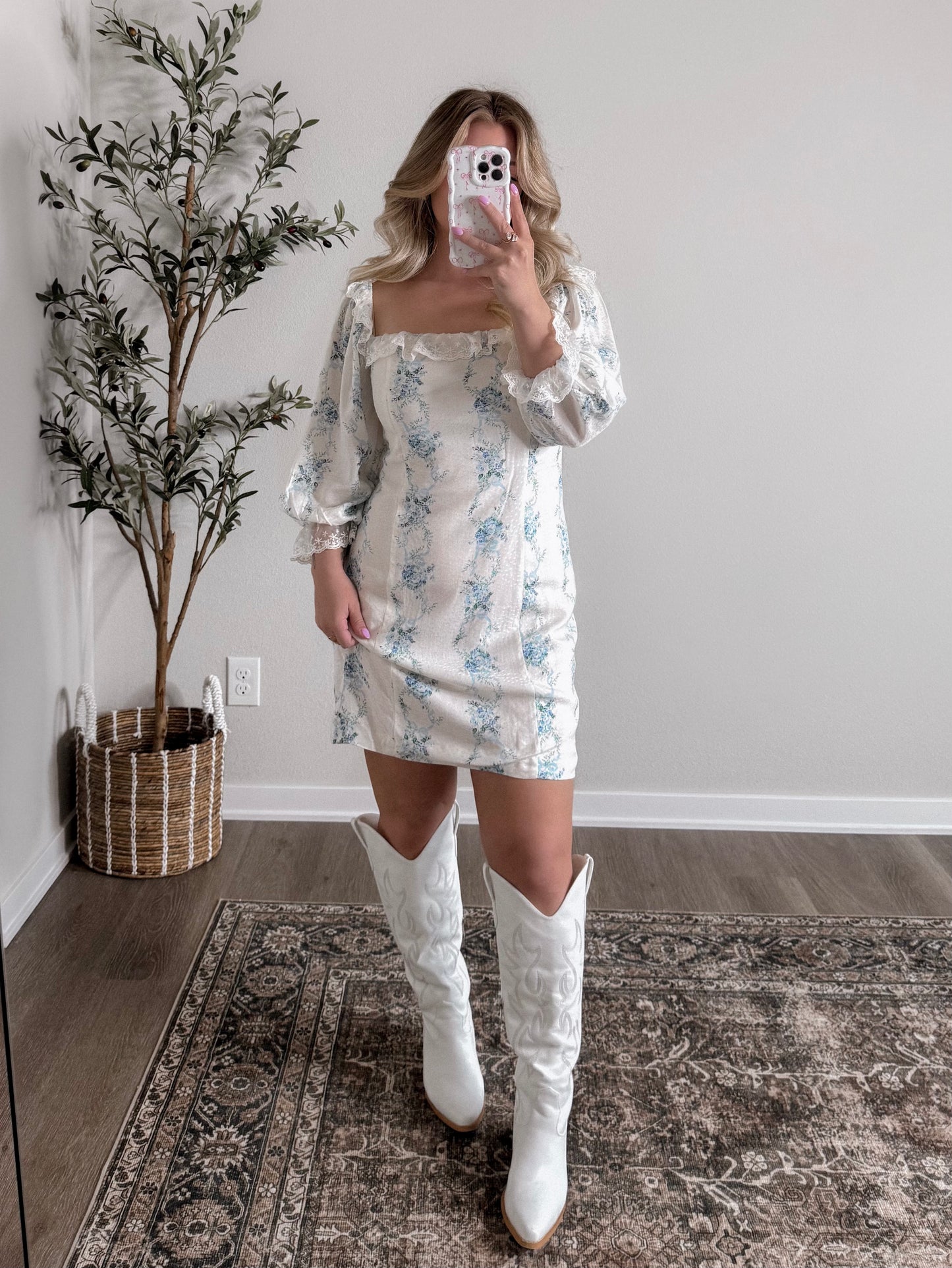 Arabella Floral Lace Dress