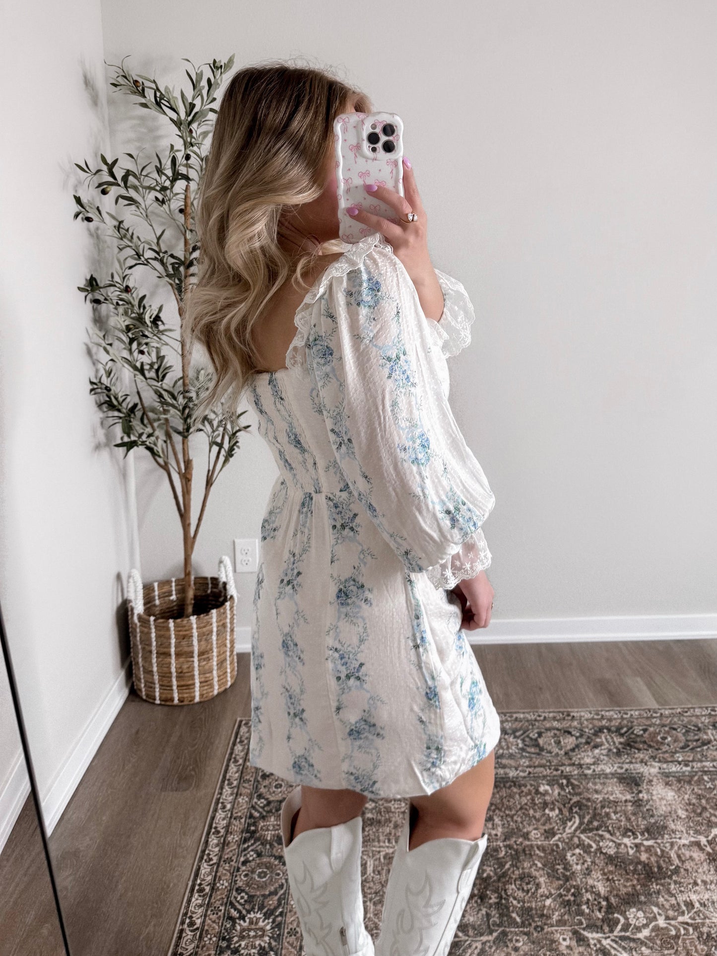 Arabella Floral Lace Dress