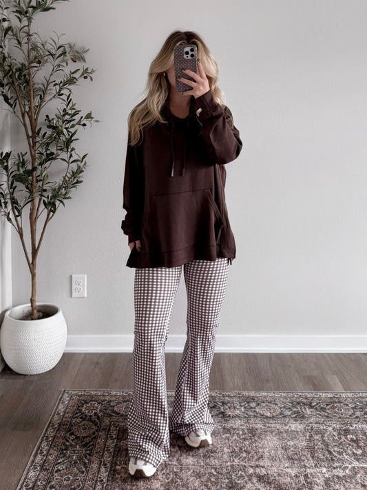 Weekend Scuba Pullover Hoodie / Espresso