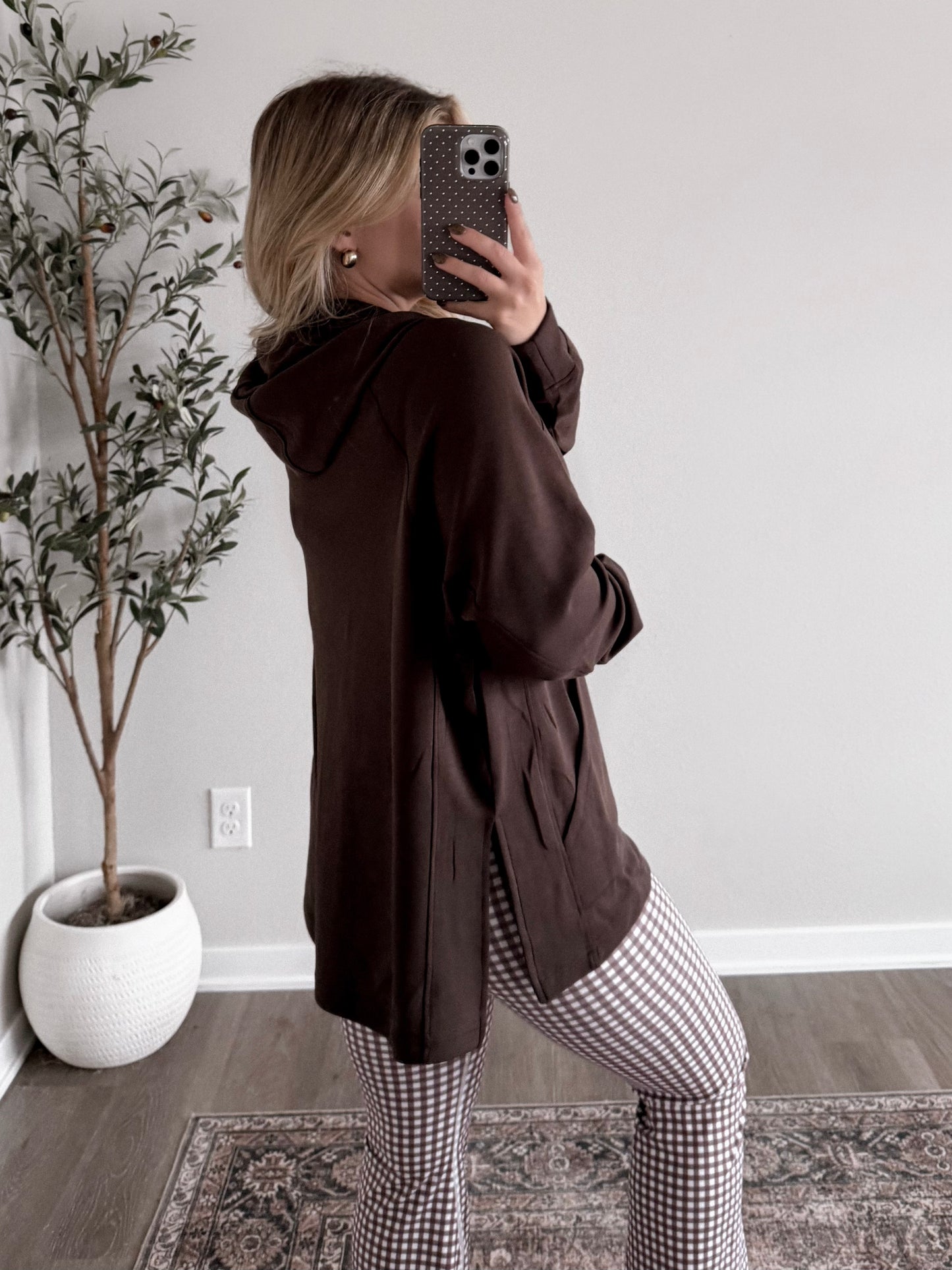 Weekend Scuba Pullover Hoodie / Espresso