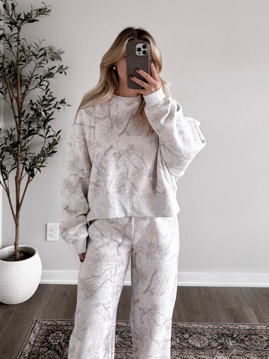 Camouflage Fleece Sweat set