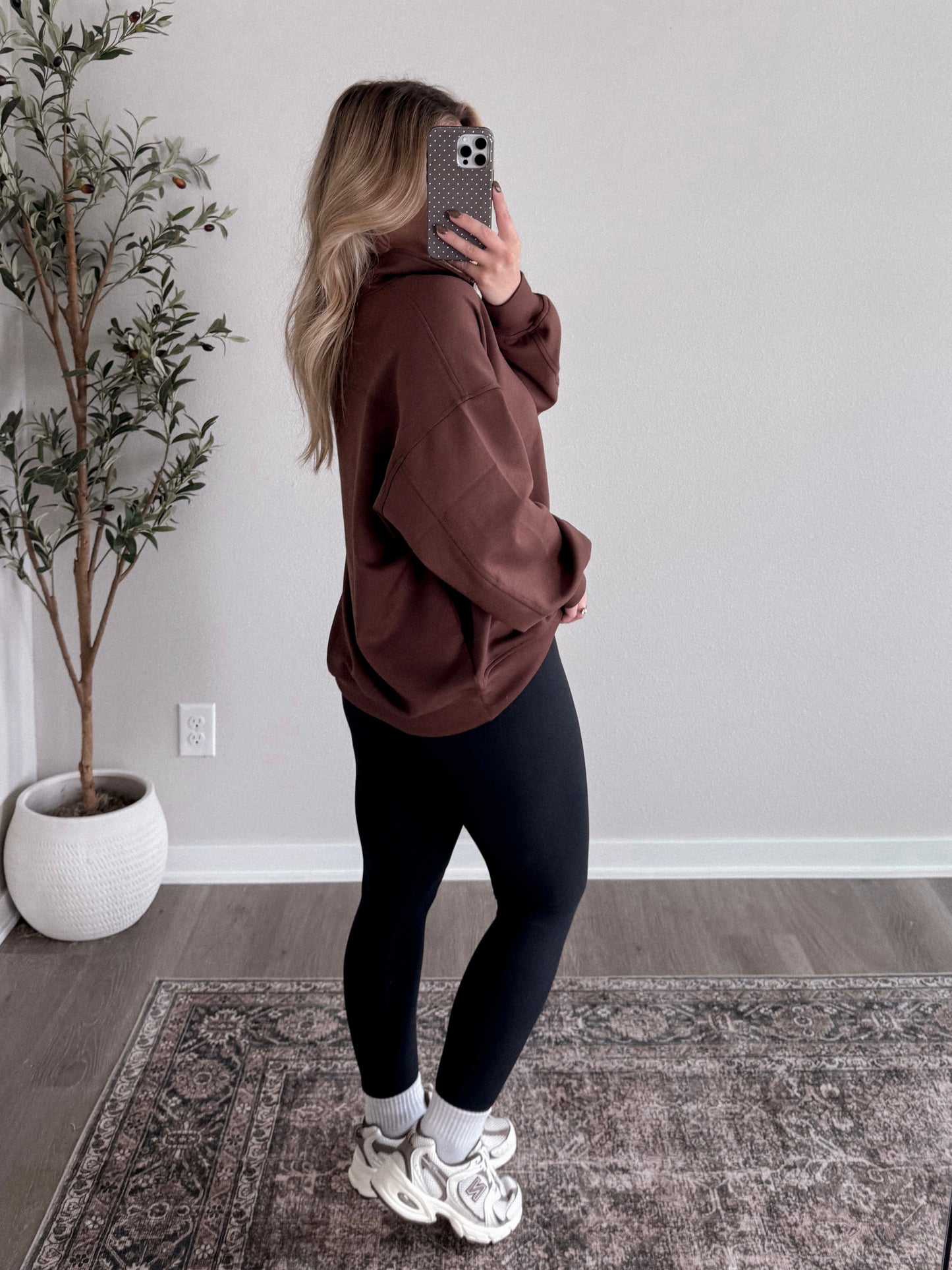 Base Scuba 1/2 Zip Pullover / Brown