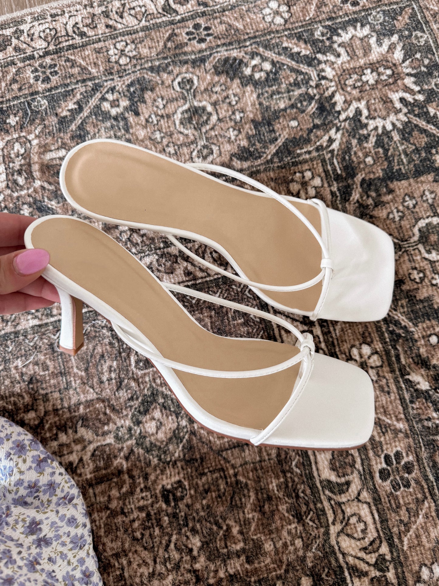 Dovie Strap Kitten Heel