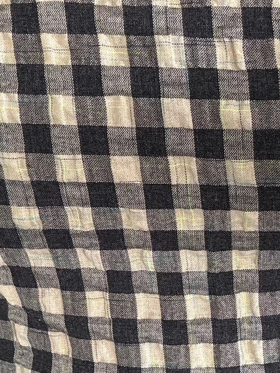 Blackberry Basket Gingham Maxi Dress (Tall Friendly)
