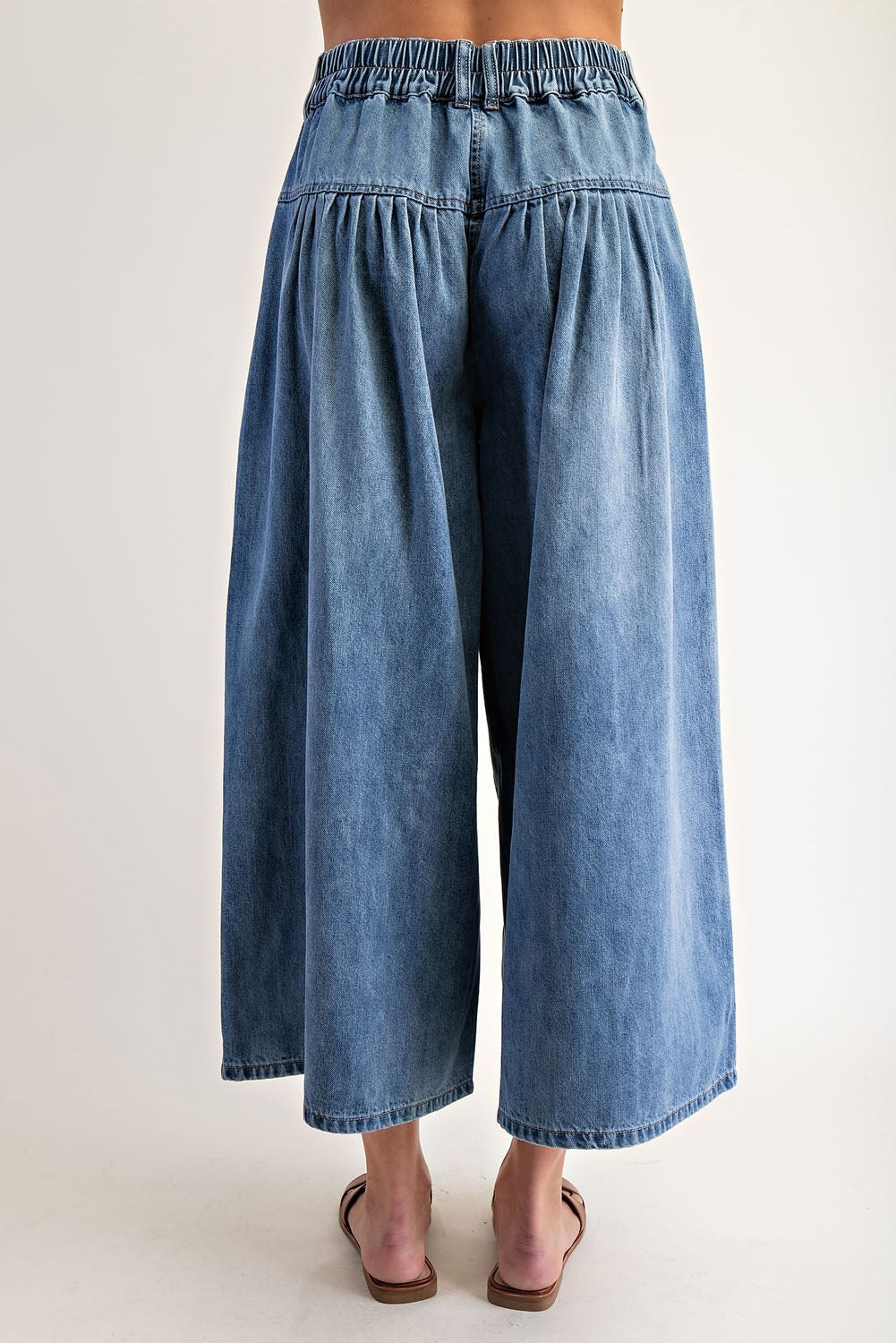 Sawyer High Rise Wide Leg Crop Pant (Short Friendly)