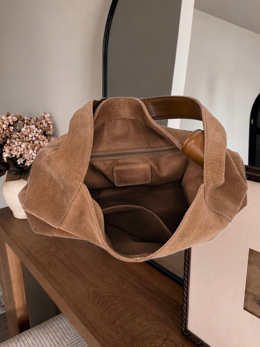 Oakley Suede Hobo Bag (Restocking 10.5)