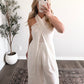 Summer Social Halter Jumpsuit
