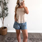 Luna Ruffle Babydoll Cami