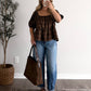 Darling Harvest Plaid Top