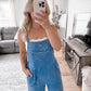 Bold In Blue Gauze Jumpsuit