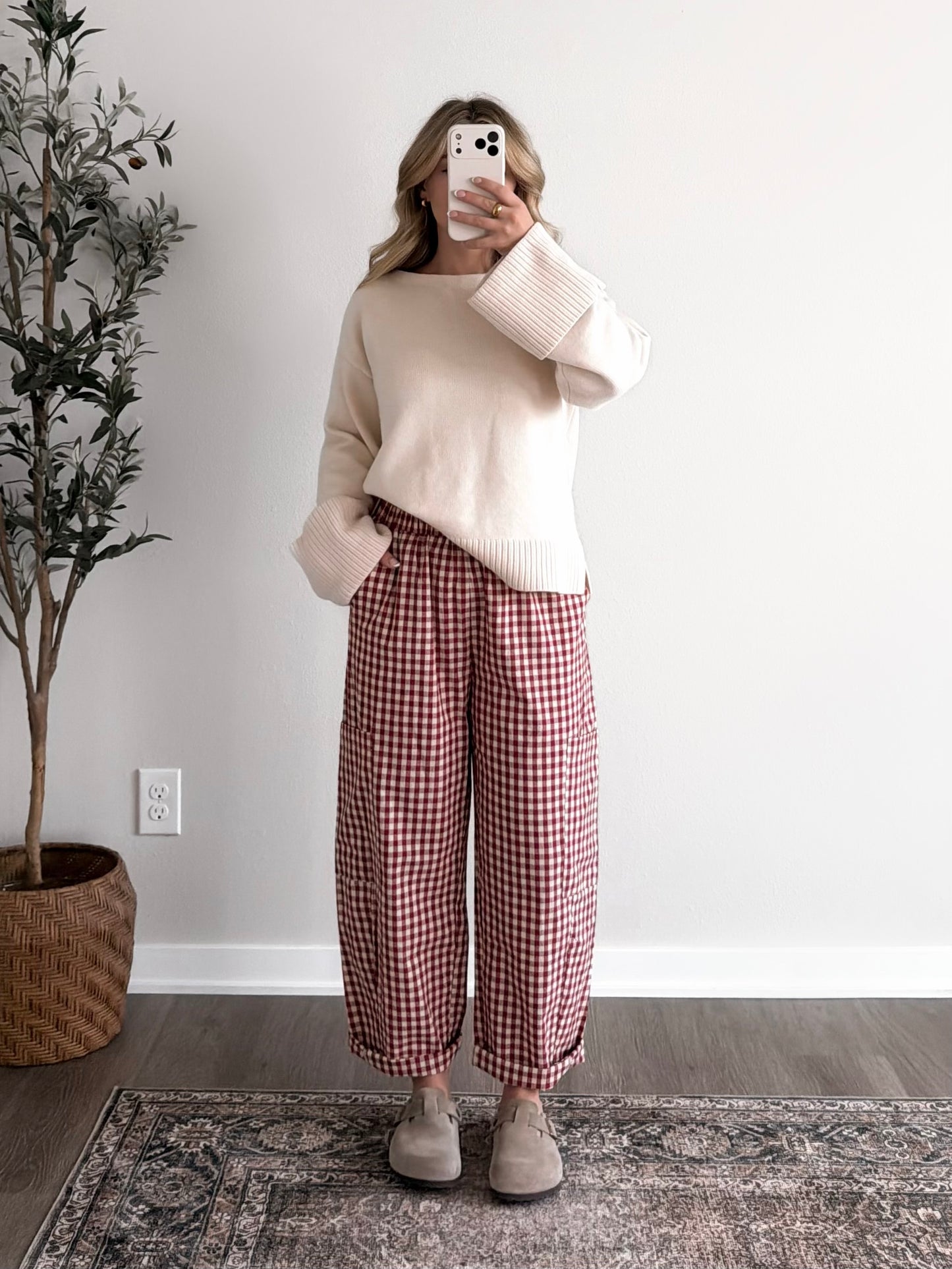 New England Fall Knit Sweater