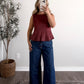 Saddlewood Suede Top