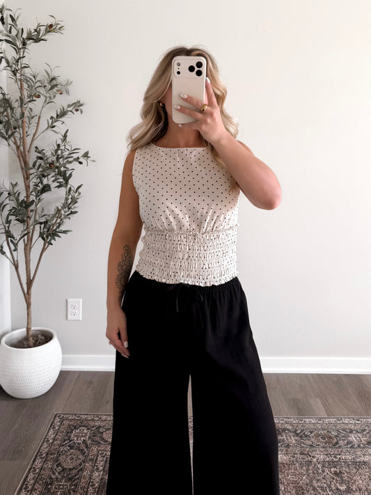 Soft Spot Smocked Top