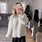 Sweet Peace Cozy Sweater - Light Oatmeal Final Sale