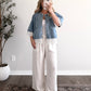 Crochet Lace Denim Jacket