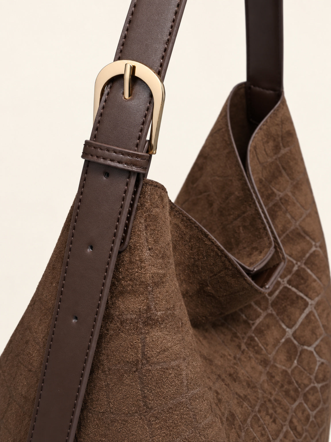 Remi Croc Tote Bag