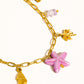 Anya Star Charm Necklace / 18K Gold