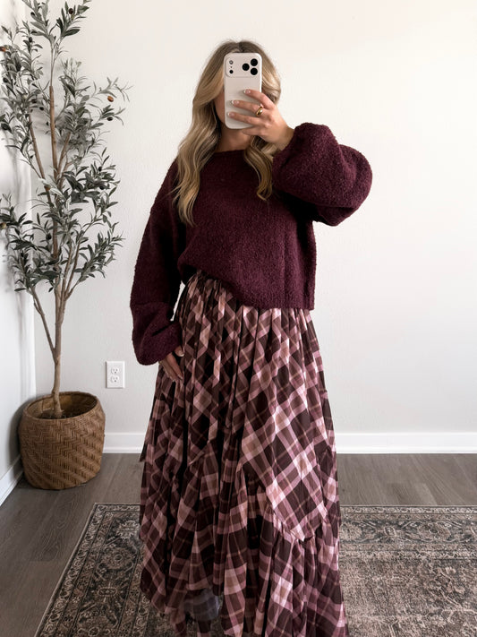 Fall Fig Knit Sweater