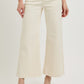 Sadie High Rise Crop Jean / Cream
