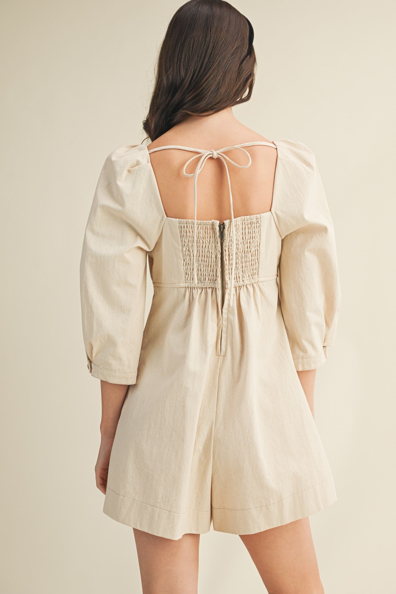 Southern Chic Pintuck Romper