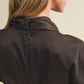 Fredericksburg Belted Satin Dress