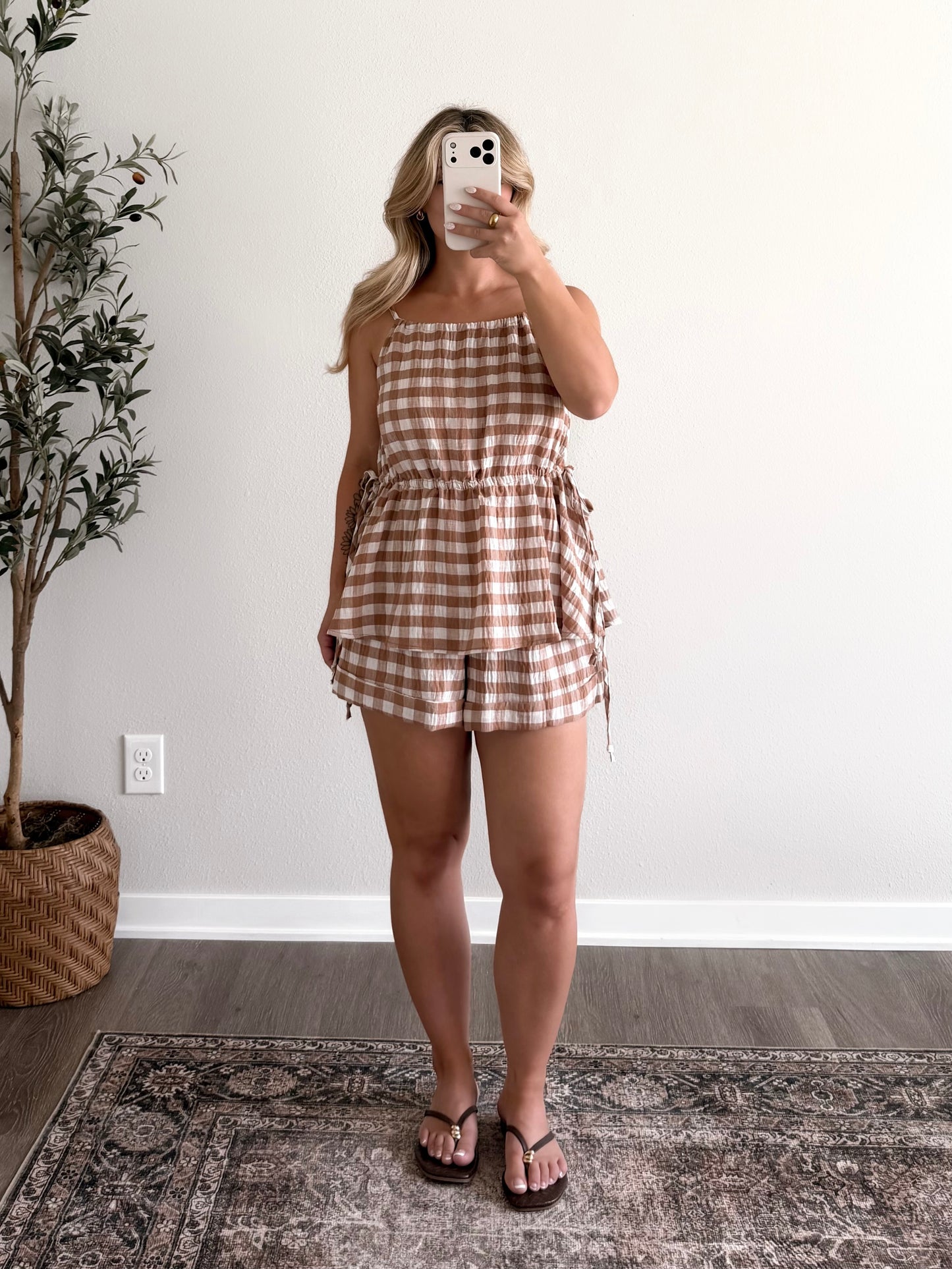 Maple Market Gingham Set