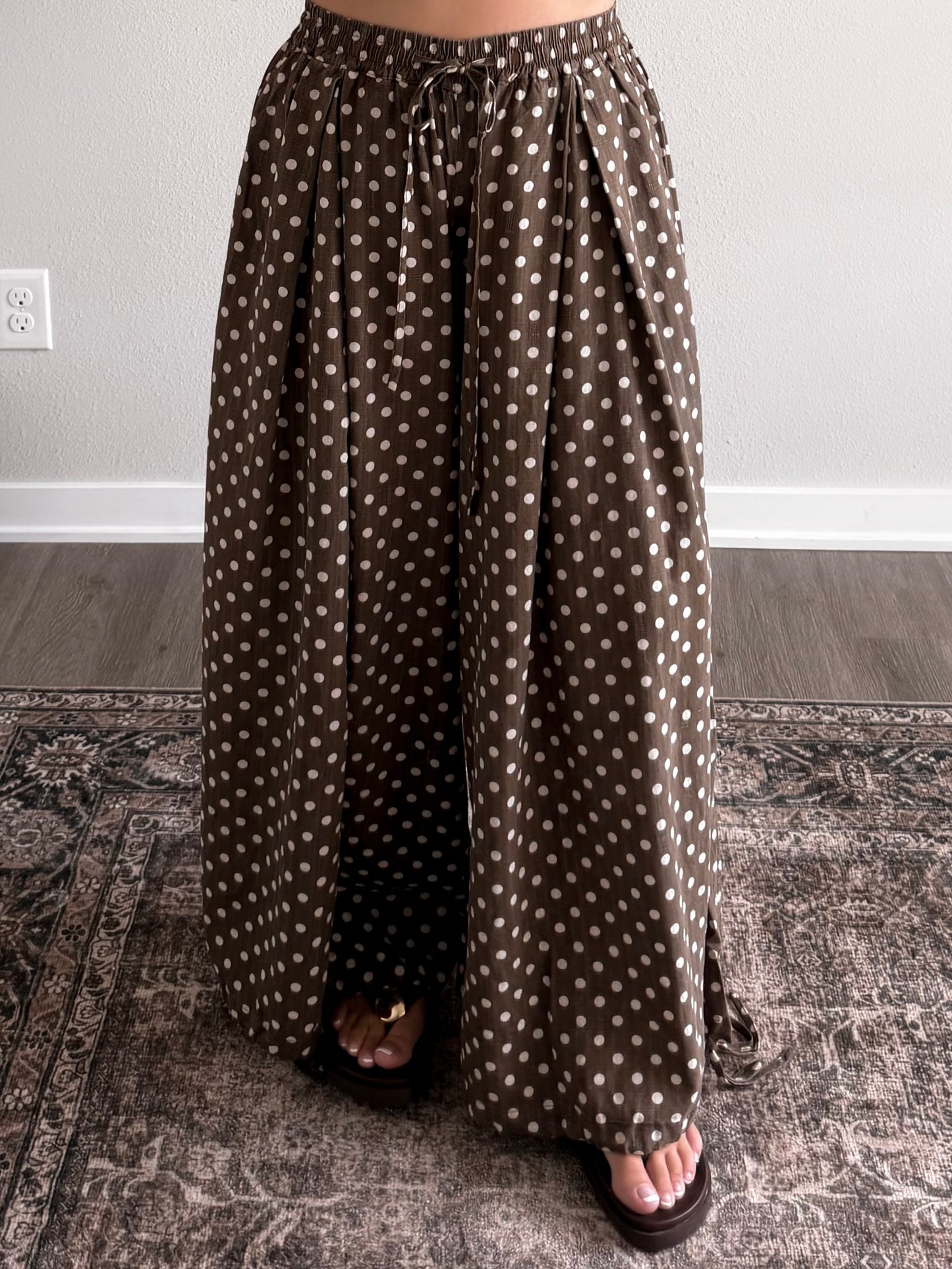 Espresso Hour Dotted Pant