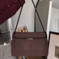 Sinclair Woven Satchel Bag