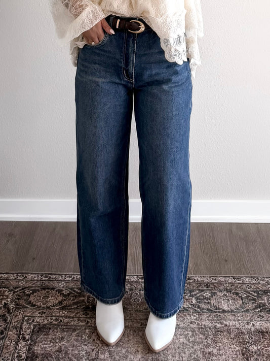 Rowan High Rise Straight Jean