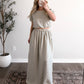 Sunny Meadow Gingham Skirt Set