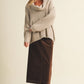 Oat Ridge Off Shoulder Sweater