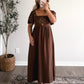 Woodland Embroidered Midi Dress