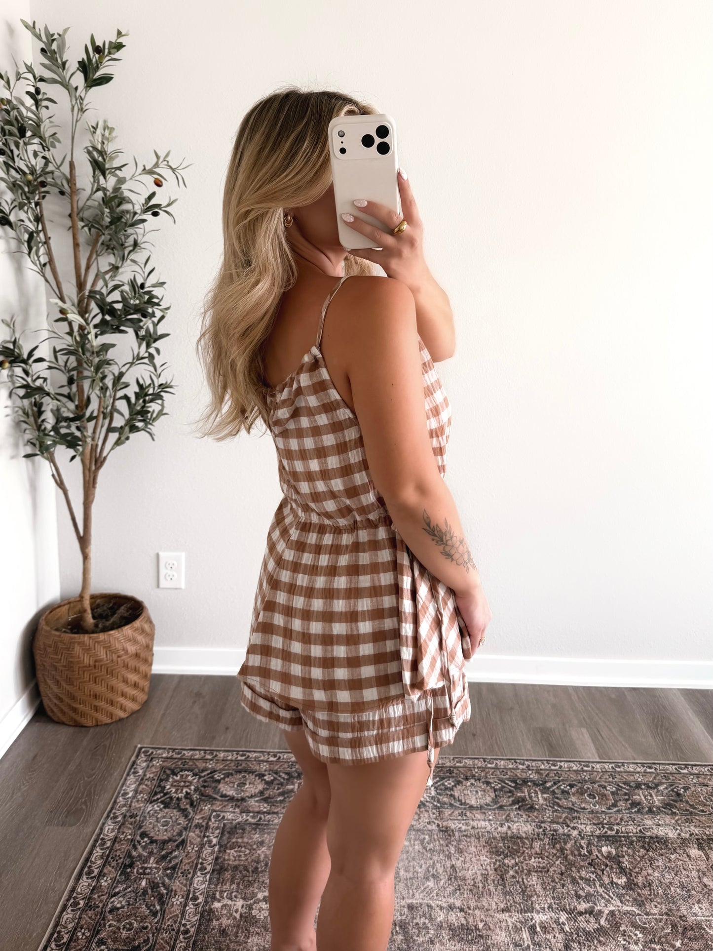 Maple Market Gingham Set