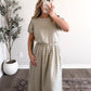 Sunny Meadow Gingham Skirt Set