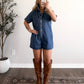 Hometown Denim Romper