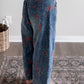 Vintage Rose Barrel Jean
