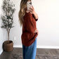 Between Seasons Sweater / Rust