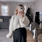 Sweet Peace Cozy Sweater - Light Oatmeal Final Sale