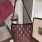 Naomi Woven Bucket Bag