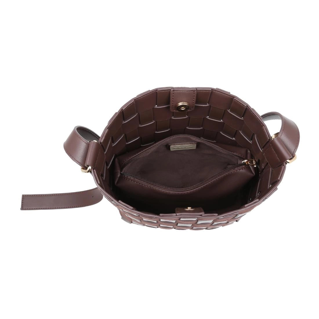 Naomi Woven Bucket Bag