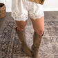 Sylvie Satin Lace Shorts