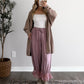September Lace Bloomer Pant / Mauve