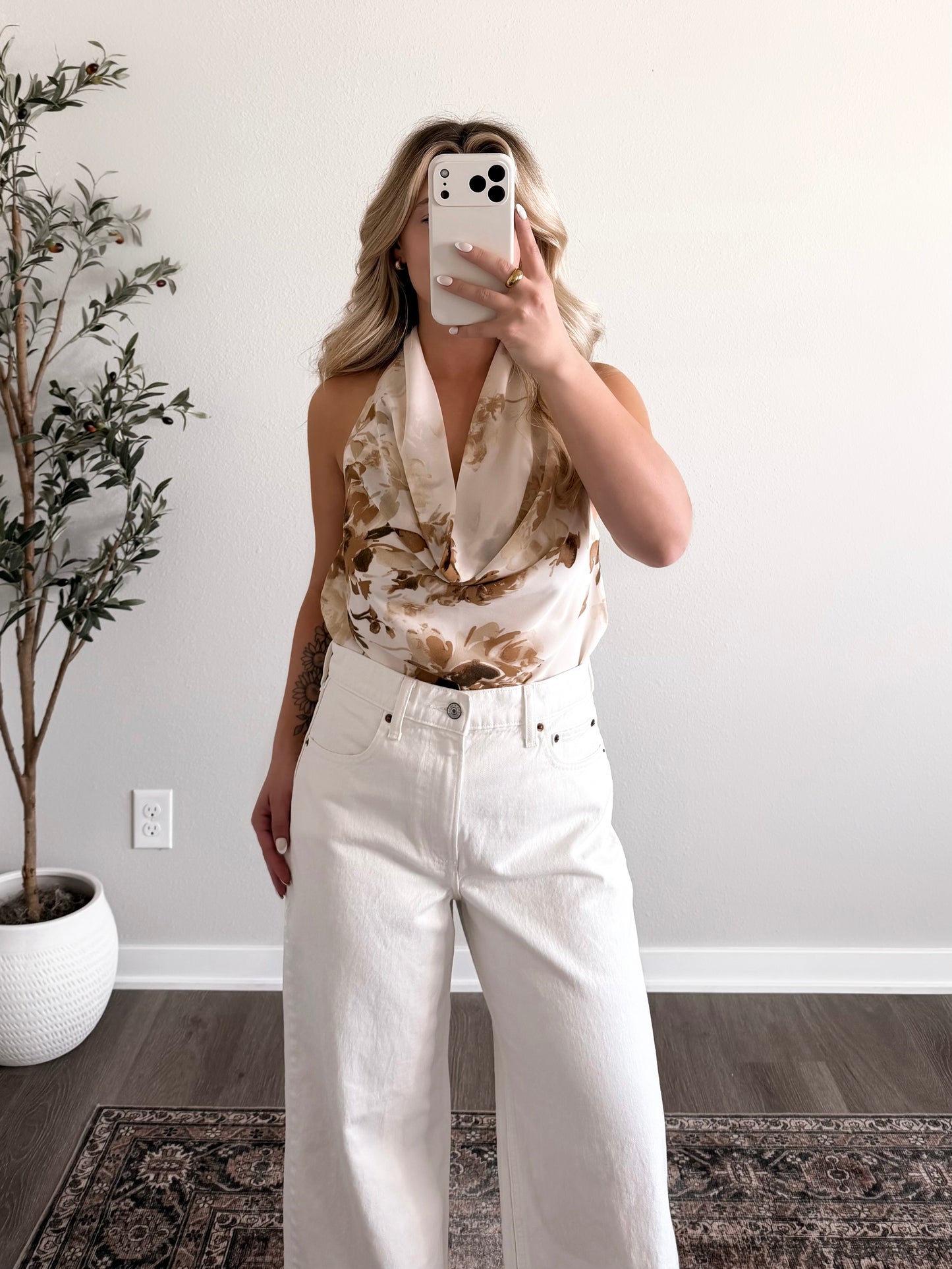 Golden Gallery Halter Top