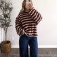 Throwback Stripe Knit Top