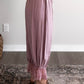 September Lace Bloomer Pant / Mauve
