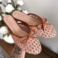 Maeve Woven Mule Flat