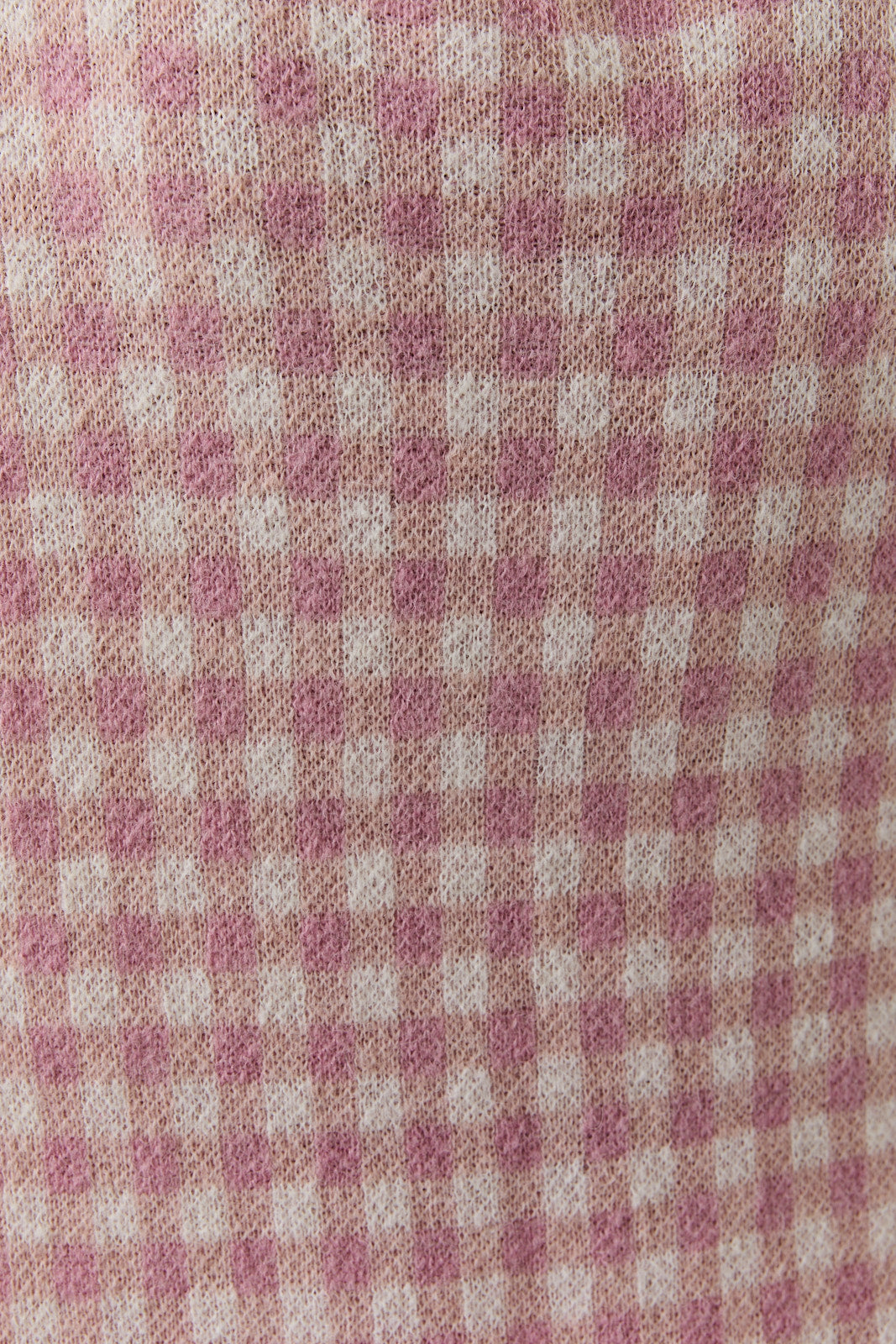 Strawberry Shortcake Gingham Sweater