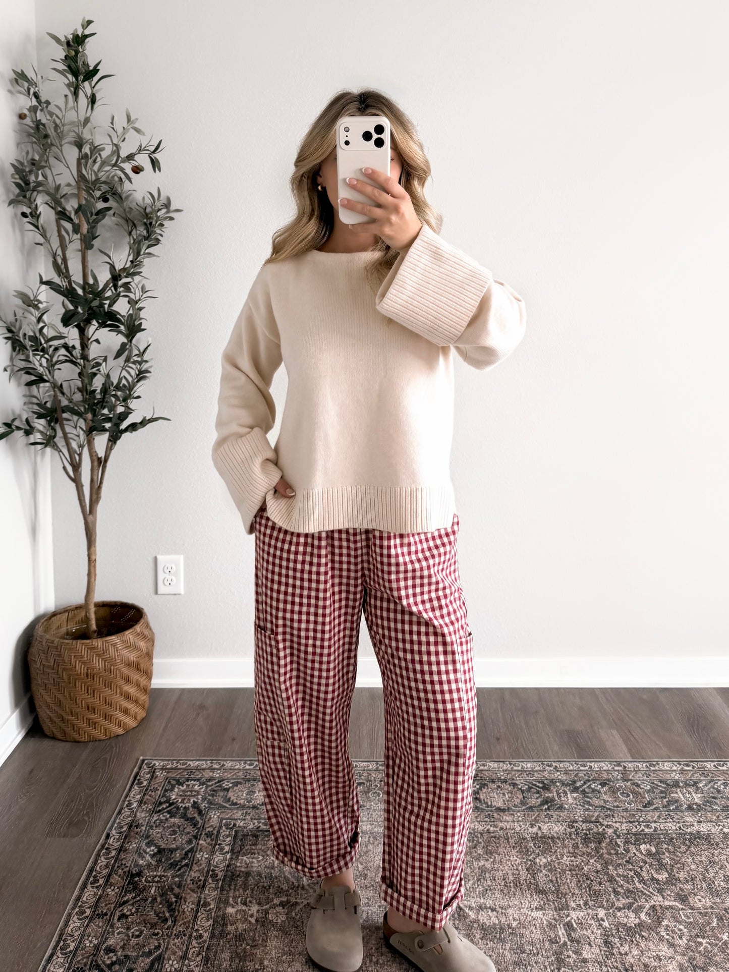 New England Fall Knit Sweater